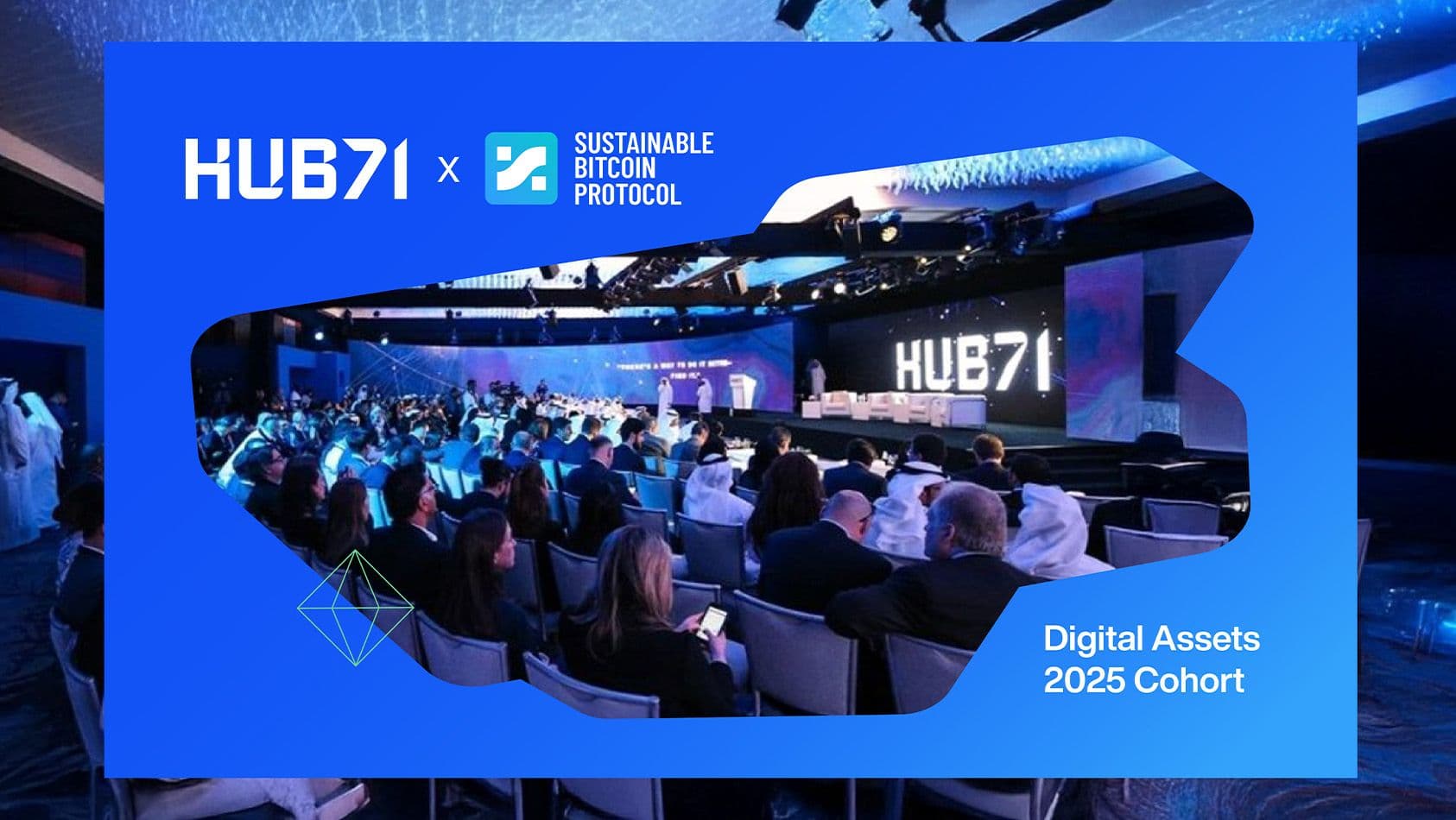 Sustainable Bitcoin Protocol (SBP) joins Hub71's 2025 Digital Assets Cohort in Abu Dhabi, advancing institutional Bitcoin investment and energy transition finance within the UAE's leading tech ecosystem